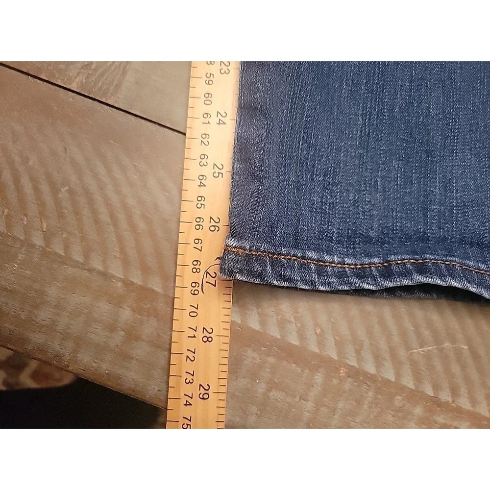 Vintage Lee Relaxed Fit High‎ Rise Mom Jeans Women's 34w Blue Straight Leg